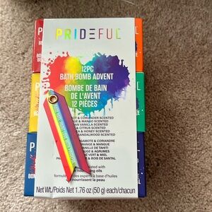 12 piece Prideful  bath bomb